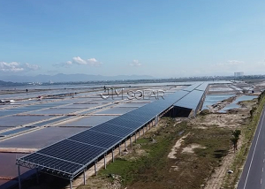 Project Update | Discover JinMega’s BIPV Solution at Yinggehai Salt Field in Hainan