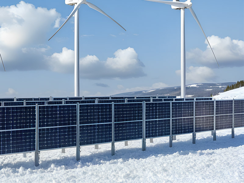 Vertical Solar Fence Cround Rack Solar Farm Mounting System Vertical Solar Fence Cround Rack Solar Farm Mounting System