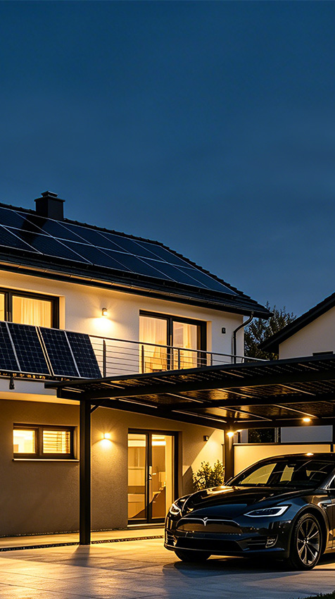 Integrated solar power Solution