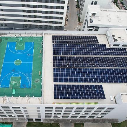 Project Spotlight | 390kWp Commercial Flat Rooftop Solar Project in Xiamen, China